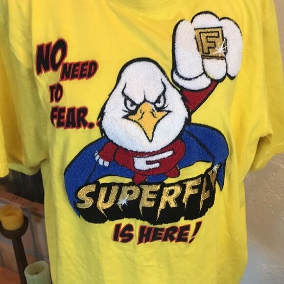 Bornfly Forever Superfly chicken tshirt, size XL! - Picture 2 of 9
